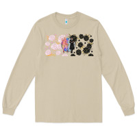 Gothic Girl And Colorful Girl Best Friends With Long Sleeve Tee | Teevron