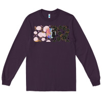 Plum gothic girl and colorful girl best friends with Long Sleeve Tee - TumblerDesignByShophia