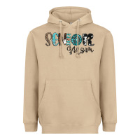 Mushroom senior mom Heavyweight Hoodie - CowhideDigitalArt