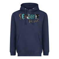 Navy senior mom Heavyweight Hoodie - CowhideDigitalArt