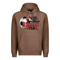 Chestnut little brother biggest fan soccer Premium Hoodie - FaDigitalArtStudio
