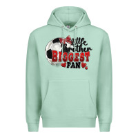 Seafoam little brother biggest fan soccer Premium Hoodie - FaDigitalArtStudio
