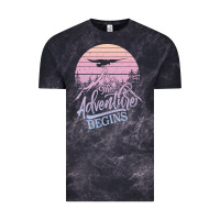 Cloud Black The Adventure Begins Vintage Tee - Bettercallsaul
