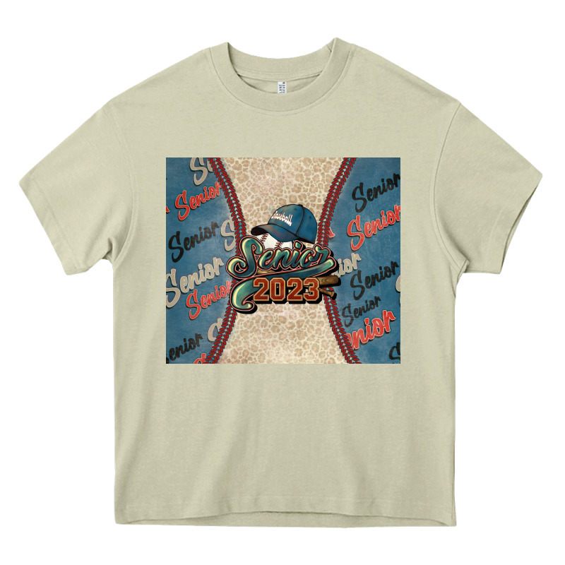Senior Baseball 2023 Heavy Core Tee by NancyCooperArtShop | Teevron