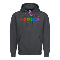 Smoke Western Dare To Be Yourself LGBTQ Zipper Hoodie - BundleAndBundleShop