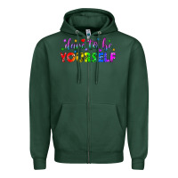 Sports Green Western Dare To Be Yourself LGBTQ Zipper Hoodie - BundleAndBundleShop