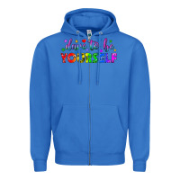 True Royal Western Dare To Be Yourself LGBTQ Zipper Hoodie - BundleAndBundleShop