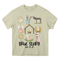 Mossy true story Heavy Core Tee - MaliasSmallBusiness