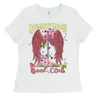 White romantasy book club Ladies Tee - MaliasSmallBusiness