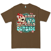 Cacao baby its cold outside skeleton Premium Tee - MaliasSmallBusiness