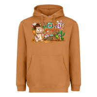 Meerkat Easter Howdy Peeps Bunny Heavyweight Hoodie - CowhideDigitalArt
