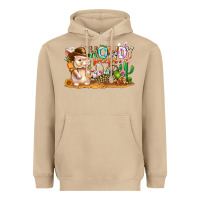 Mushroom Easter Howdy Peeps Bunny Heavyweight Hoodie - CowhideDigitalArt