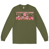 Army Green Cafecito y Chisme Long Sleeve Tee - TumblerDesignByShophia