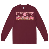 Burgundy Cafecito y Chisme Long Sleeve Tee - TumblerDesignByShophia