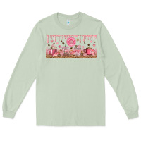 Matcha Cafecito y Chisme Long Sleeve Tee - TumblerDesignByShophia