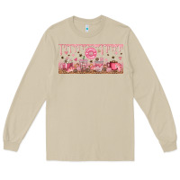 Mushroom Cafecito y Chisme Long Sleeve Tee - TumblerDesignByShophia