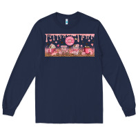 Navy Cafecito y Chisme Long Sleeve Tee - TumblerDesignByShophia