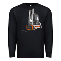 Black Forklift Premium Sweatshirt - LillyAllenDesigns