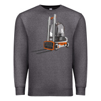 Charcoal Heather Forklift Premium Sweatshirt - LillyAllenDesigns
