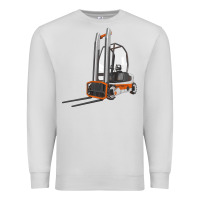 Dove Grey Forklift Premium Sweatshirt - LillyAllenDesigns