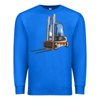 True Royal Forklift Premium Sweatshirt - LillyAllenDesigns
