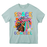 Arona space cowgirl Heavy Core Tee - MaliasSmallBusiness