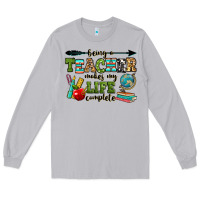Moon Dust being a teacher makes my life complete Long Sleeve Tee - RanaPortraitStore