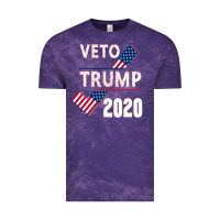 Cloud Purple Veto Trump 2020 Vintage Tee - Bettercallsaul