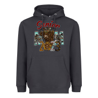 Smoke Senior Mom 2023 Heavyweight Hoodie - CowhideDigitalArt