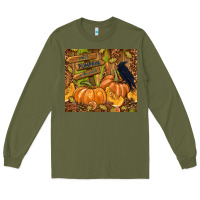 Army Green cutest pumpkin in the patch Long Sleeve Tee - TumblerDesignByShophia