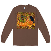 Chestnut cutest pumpkin in the patch Long Sleeve Tee - TumblerDesignByShophia