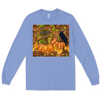 Colony Blue cutest pumpkin in the patch Long Sleeve Tee - TumblerDesignByShophia