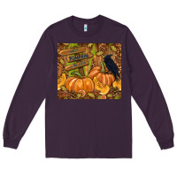Plum cutest pumpkin in the patch Long Sleeve Tee - TumblerDesignByShophia