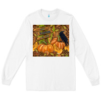 White cutest pumpkin in the patch Long Sleeve Tee - TumblerDesignByShophia