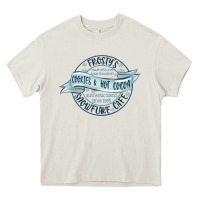 Frostys Snowflake Cafe Heavy Core Tee | Teevron