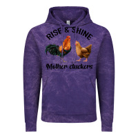 Cloud Purple Rise and Shine Mother Cluckers Vintage Hoodie - Bettercallsaul