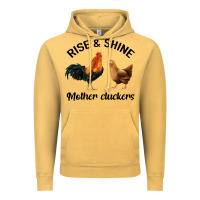 Vintage Mustard Rise and Shine Mother Cluckers Vintage Hoodie - Bettercallsaul