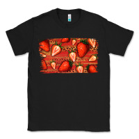 Black Strawberry Background Classic Tee - Bettercallsaul