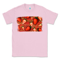Bubblegum Pink Strawberry Background Classic Tee - Bettercallsaul