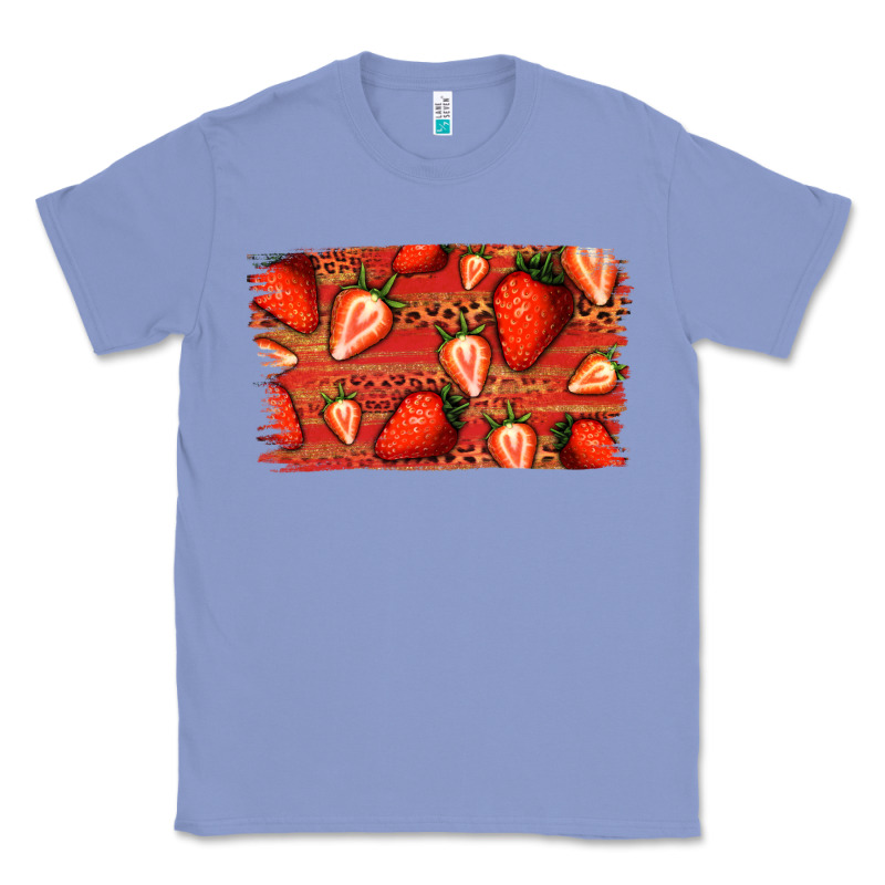 Strawberry Background Classic Tee by Bettercallsaul | Teevron