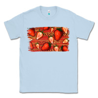 Dusty Blue Strawberry Background Classic Tee - Bettercallsaul