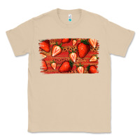 Mushroom Strawberry Background Classic Tee - Bettercallsaul