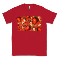 Red Strawberry Background Classic Tee - Bettercallsaul