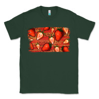 Sports Green Strawberry Background Classic Tee - Bettercallsaul