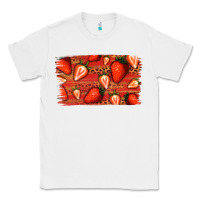 White Strawberry Background Classic Tee - Bettercallsaul