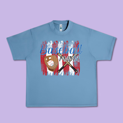 Baseball Mom Urban Heavy Tee Designed By Bettercallsaul