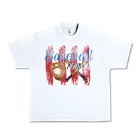 White Baseball mom Urban Heavy Tee - Bettercallsaul