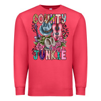 Cardinal country music junkie Premium Sweatshirt - CowhideDigitalArt