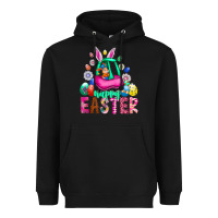 Black Easter Heavyweight Hoodie - CowhideDigitalArt
