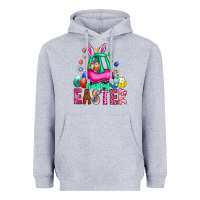 Heather Grey Easter Heavyweight Hoodie - CowhideDigitalArt